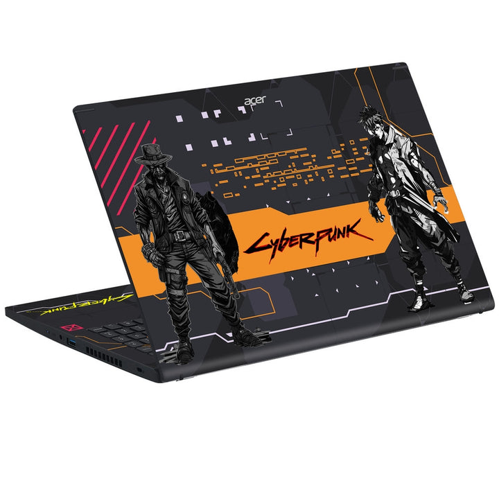 Acer Laptop Skin - Cyberpunk Tech Mercenary