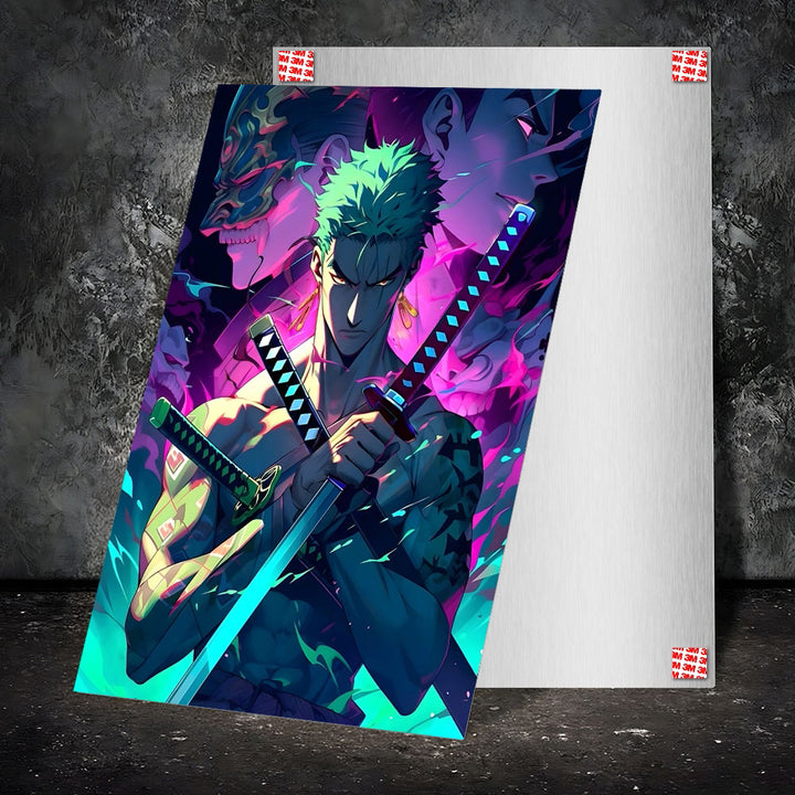 Metal Poster - One Piece Roronoa Zoro OP32