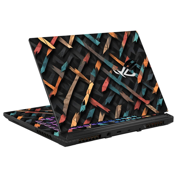 Asus Laptop Skin - Dark Woven Abstract