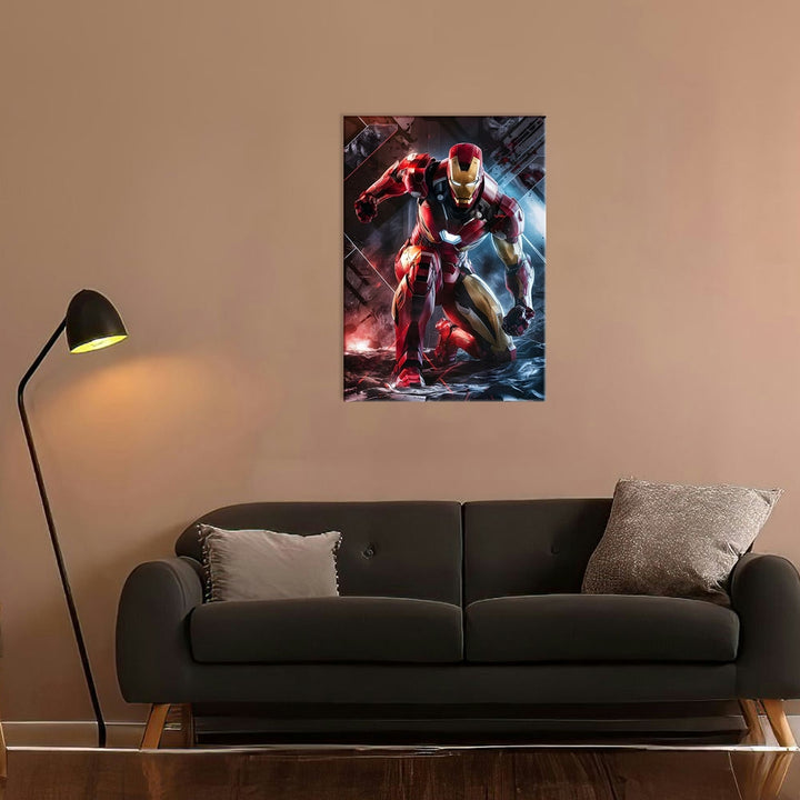 Metal Poster - Superhero Iron Man IM04