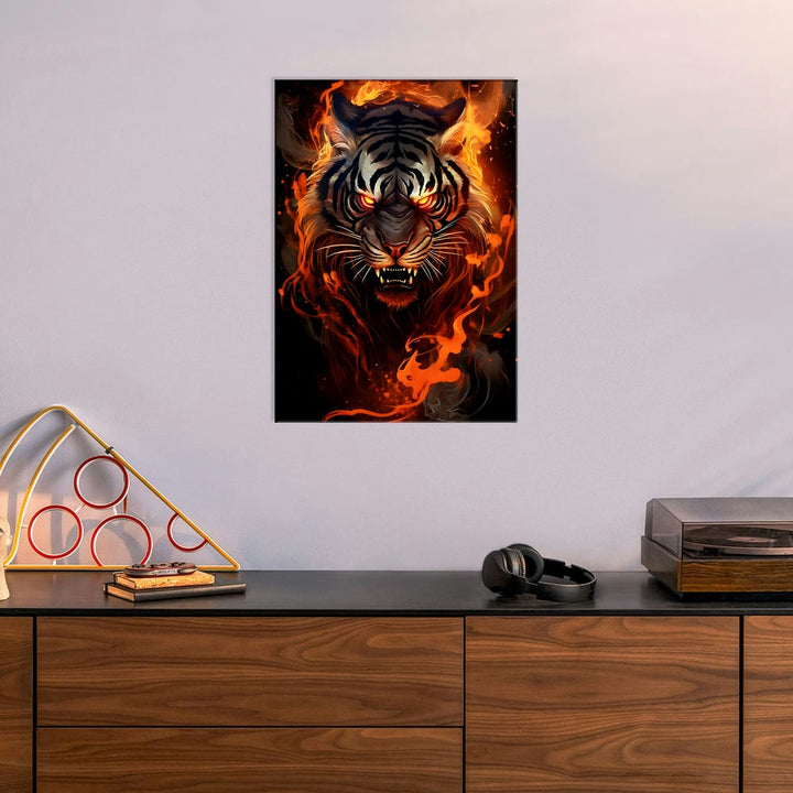 Metal Poster - Wildlife Tiger TG03