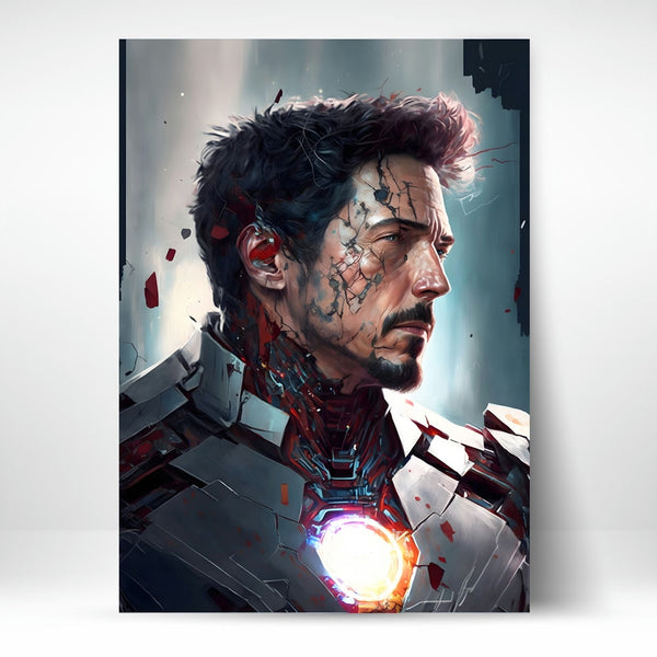 Metal Poster - Superhero Iron Man IM18