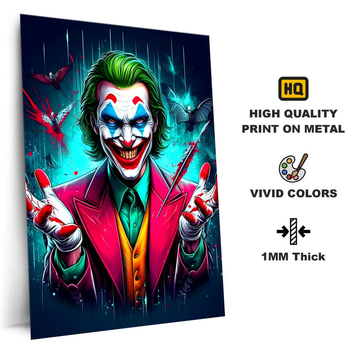 Metal Poster - Joker JK08