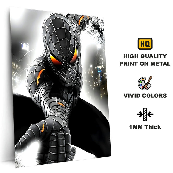 Metal Poster - Superhero Spiderman SM14