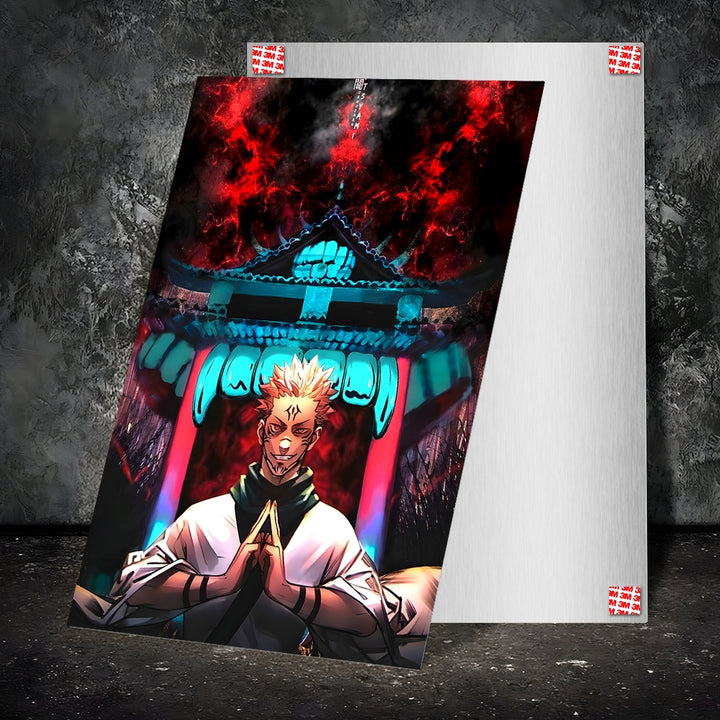 Metal Poster - Anime Sukuna SK11