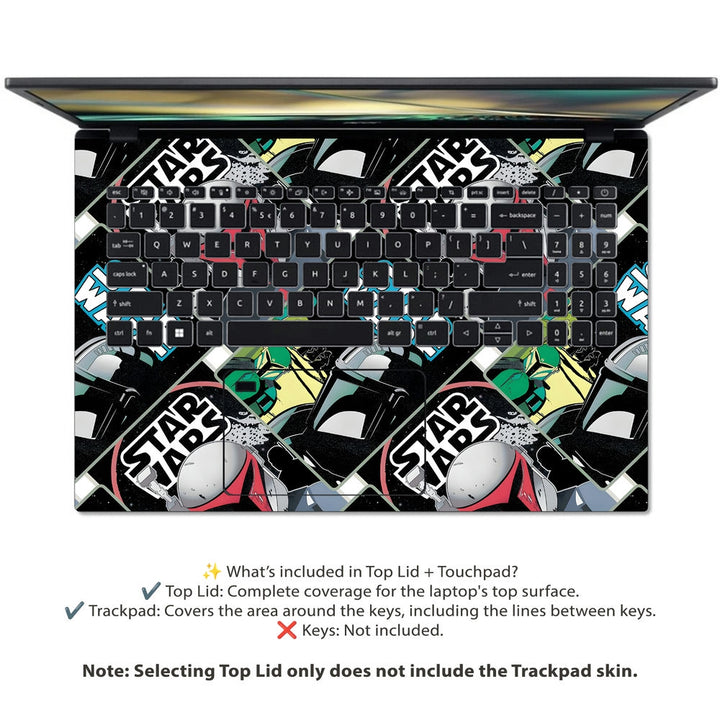 Acer Laptop Skin - Star Wars Emblems