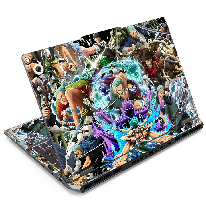 Lenovo LOQ Laptop Skin - Roronoa Zoro Collage