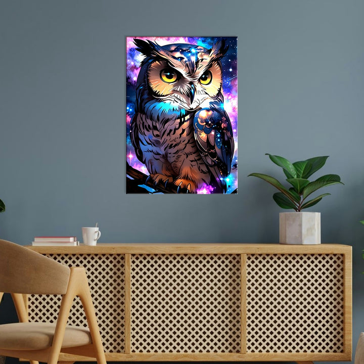 Metal Poster - Wildlife Owl WO05