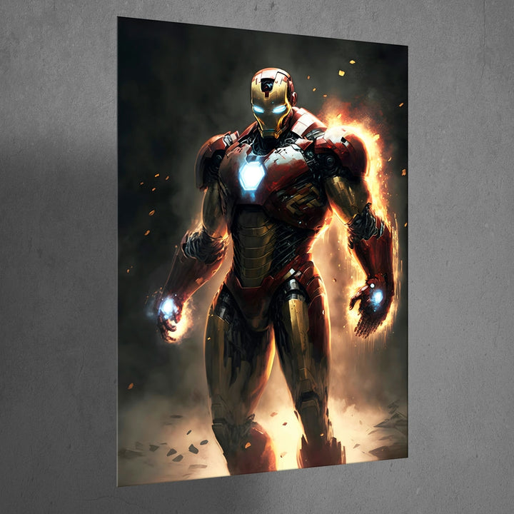 Metal Poster - Superhero Iron Man IM15