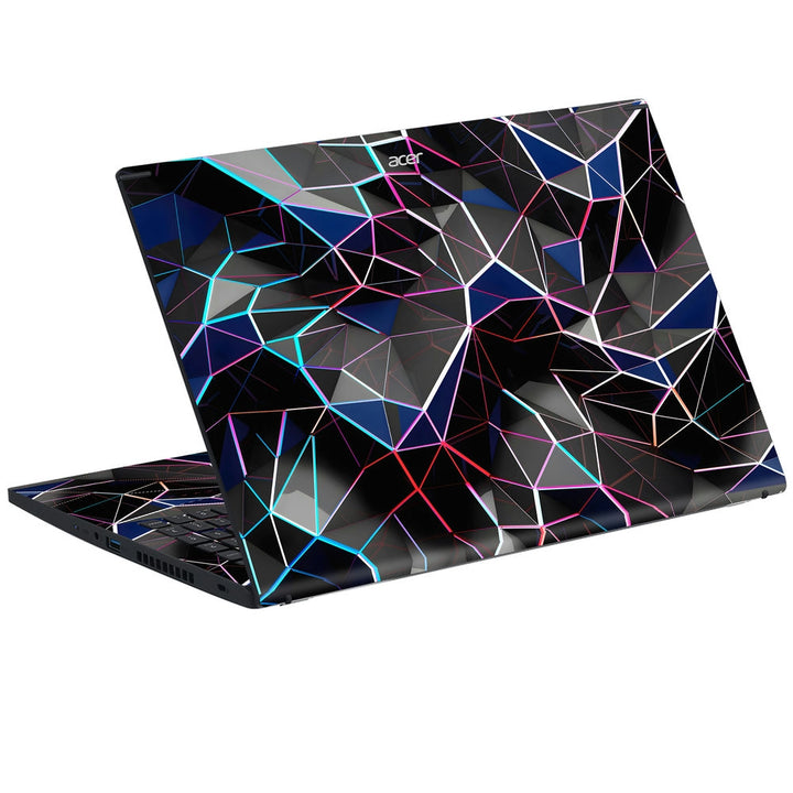 Acer Laptop Skin - Tech Wireframe