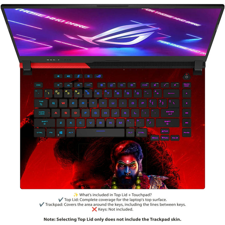 Asus Laptop Skin - Allu Arjun PU01