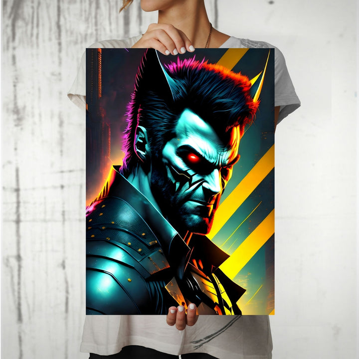 Metal Poster - Superhero Wolverine WOL04