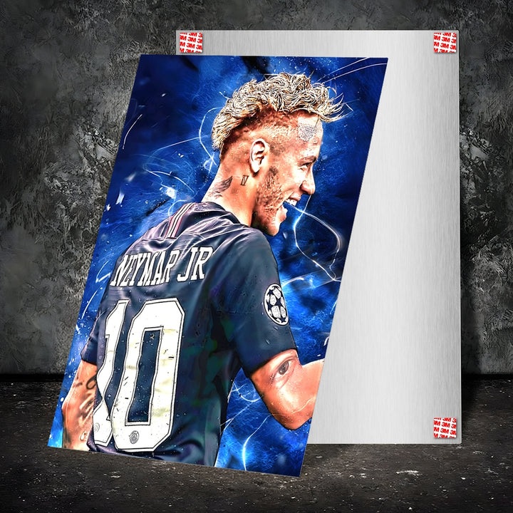 Metal Poster - Footballer Neymar Jr NJR02