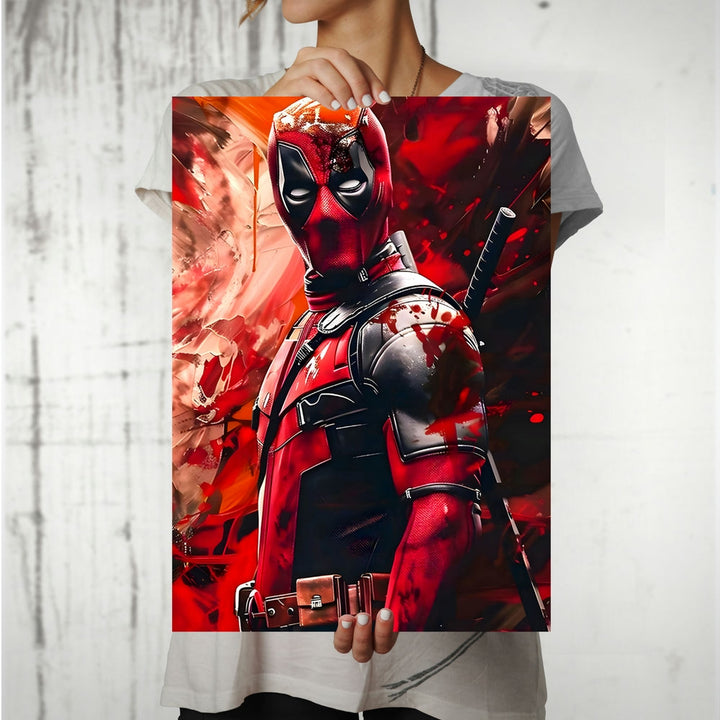 Metal Poster - Superhero Deadpool DP05