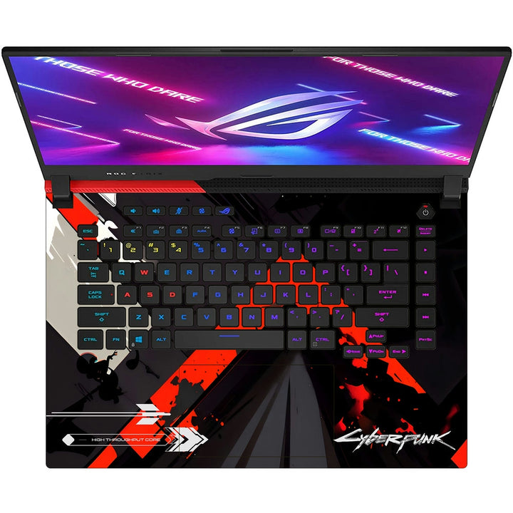 Asus Laptop Skin - Cyberpunk Neon Assassin