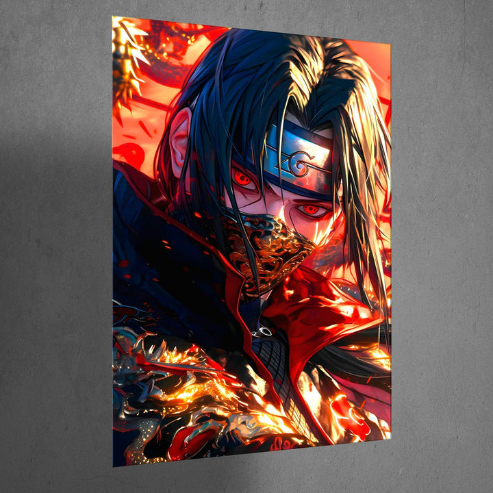 Metal Poster - Itachi Uchiha IU01