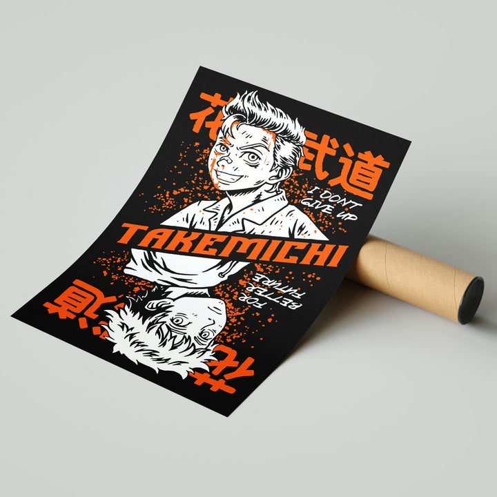 Self Adhesive Textured Vinyl Poster Tokyo Revenger