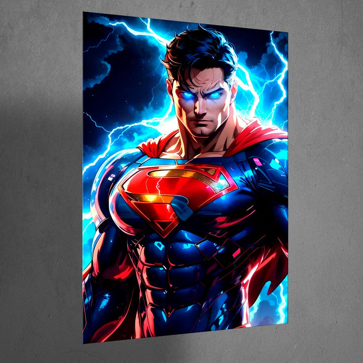 Metal Poster - Superhero Superman SUP08