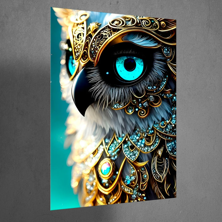 Metal Poster - Wildlife Owl WO03