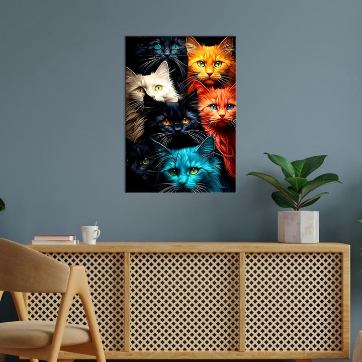 Metal Poster - Cats C01