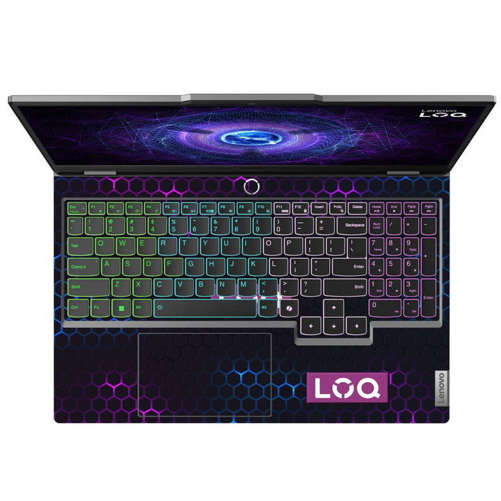 Lenovo LOQ Laptop Skin - LOG Neon Tech