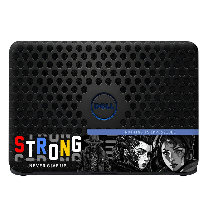 Laptop Skin - Dell Strong Never Give Up