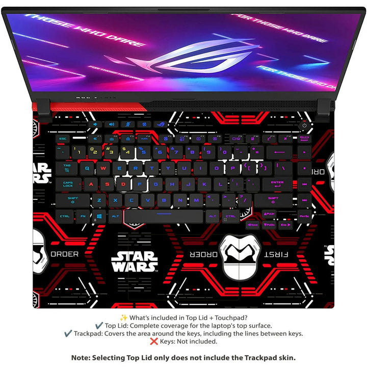 Asus Laptop Skin - First Order Symbol