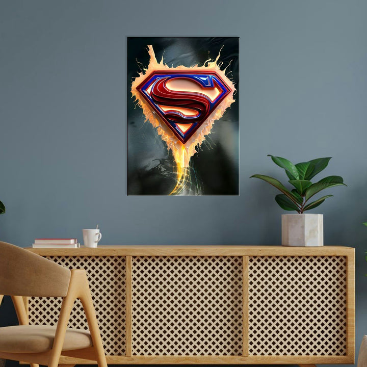 Metal Poster - Superhero Superman SUP01