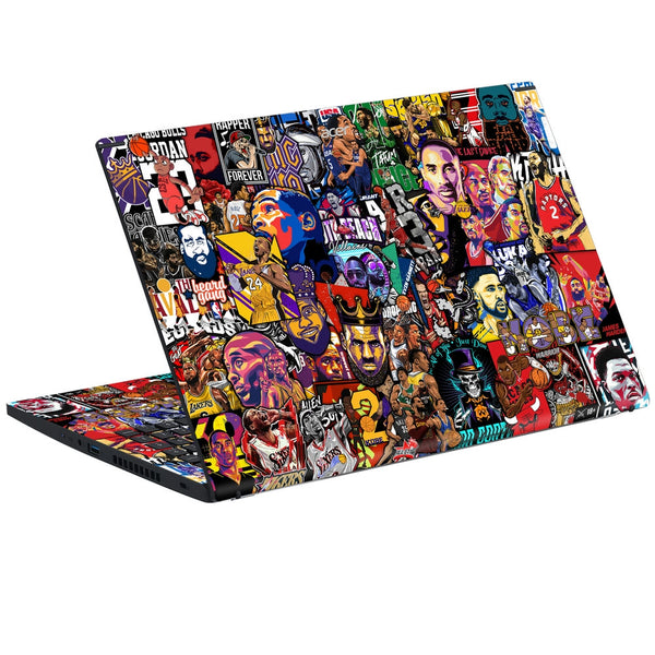 Acer Laptop Skin - Basketball Sticker Bomb DS1