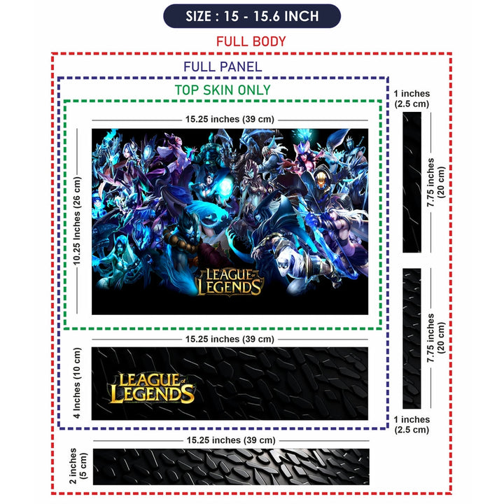 Laptop Skin - League of Legends Showdown