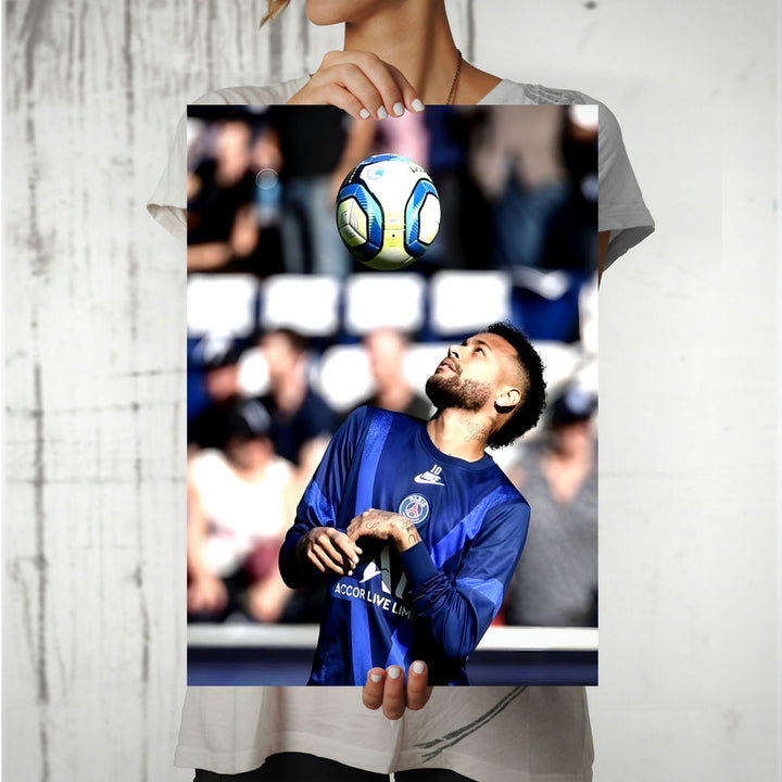 Metal Poster - Footballer Neymar Jr NJR01