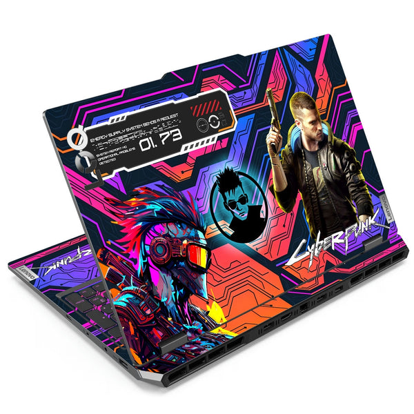 Lenovo LOQ Laptop Skin - Cyberpunk Digital Vortex