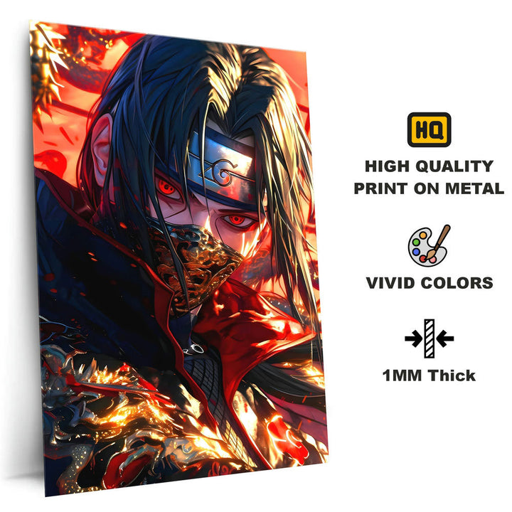 Metal Poster - Itachi Uchiha IU01