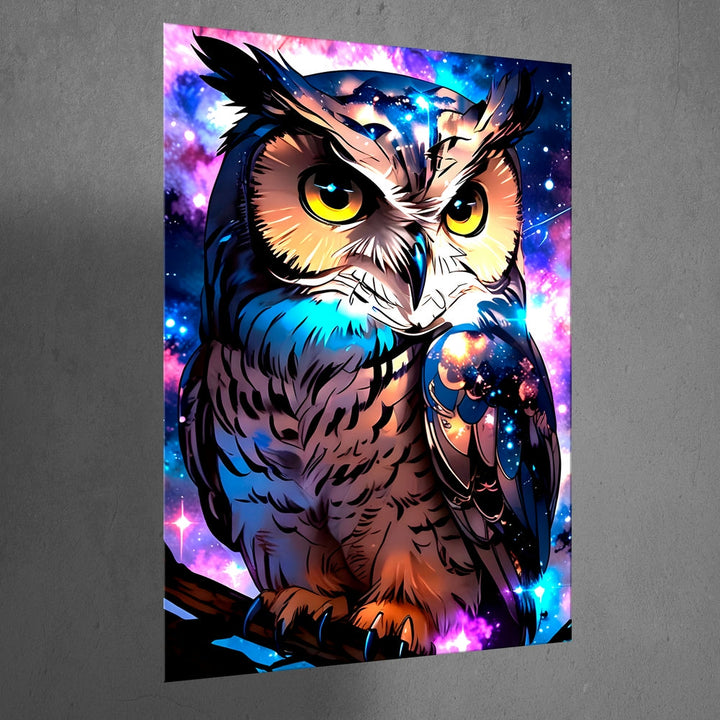 Metal Poster - Wildlife Owl WO05