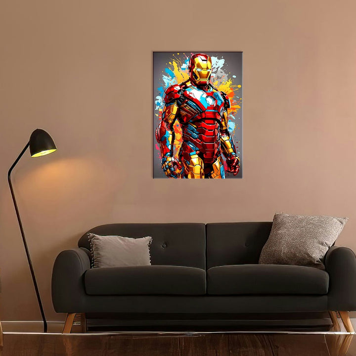 Metal Poster - Superhero Iron Man IM05