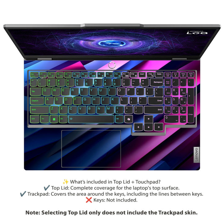 Lenovo LOQ Laptop Skin - Luminous Lines