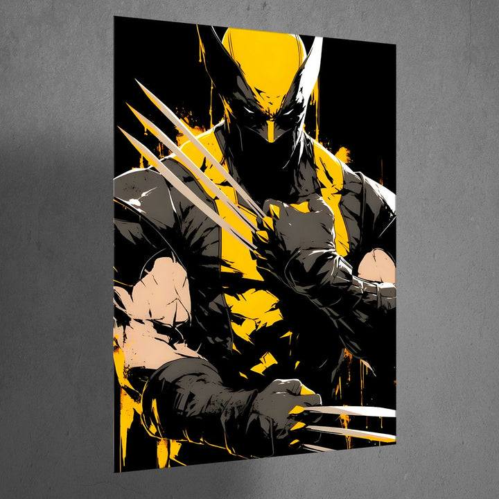 Metal Poster - Superhero Wolverine WOL08