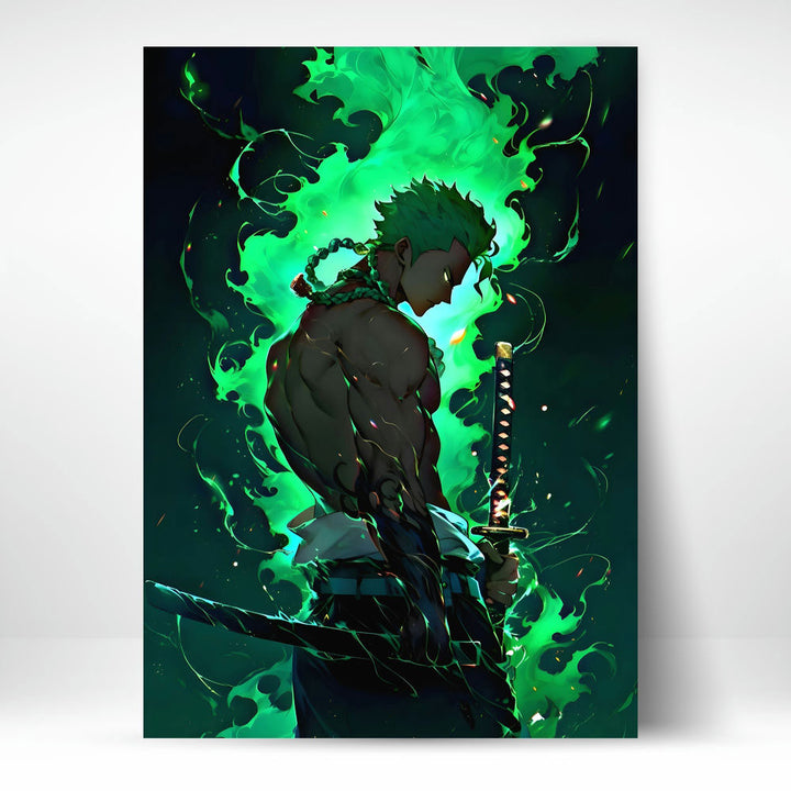 Metal Poster - One Piece Roronoa Zoro OP30