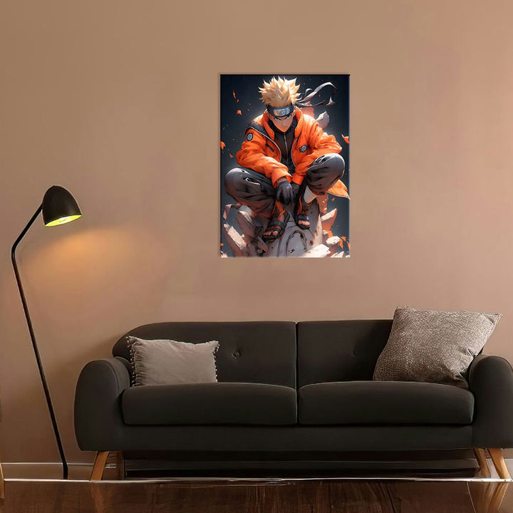 Metal Poster - Naruto Uzumaki NU03