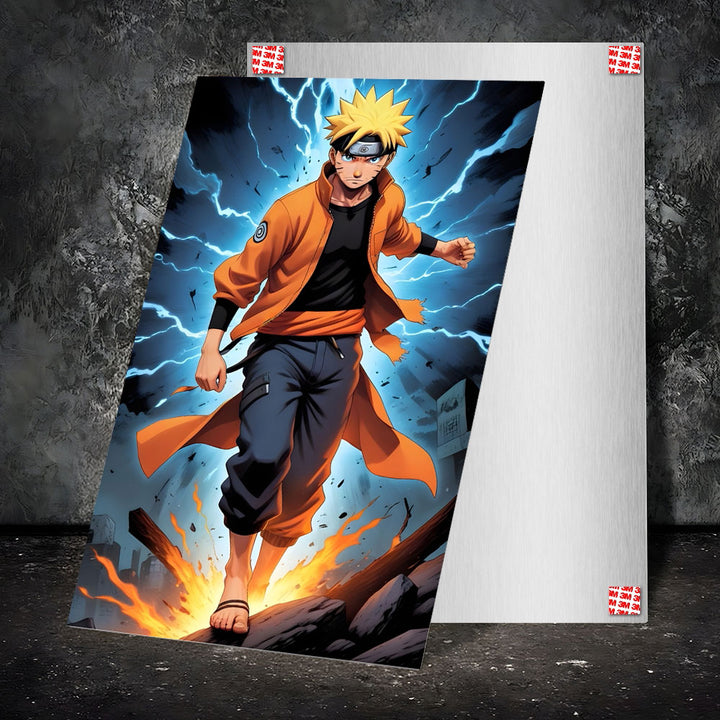 Metal Poster - Naruto Uzumaki NU02