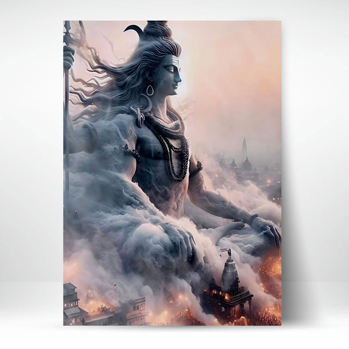 Metal Poster - Lord Shiva LS06