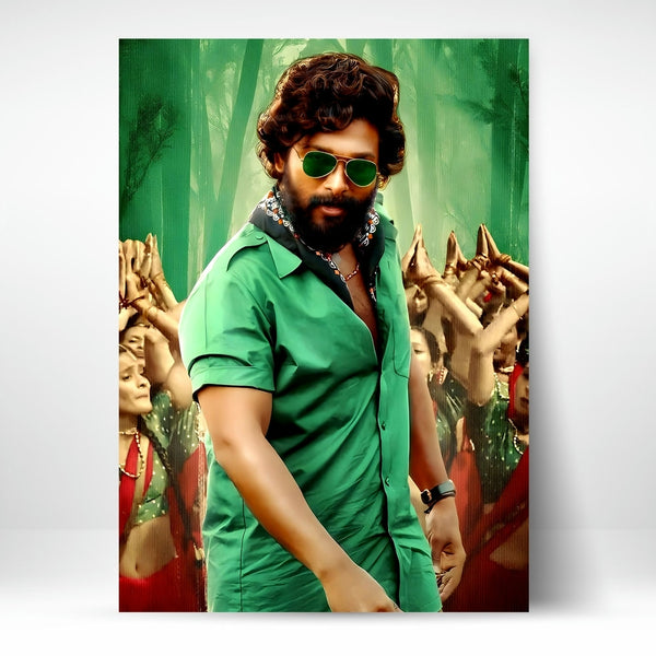 Metal Poster - Allu Arjun AA04