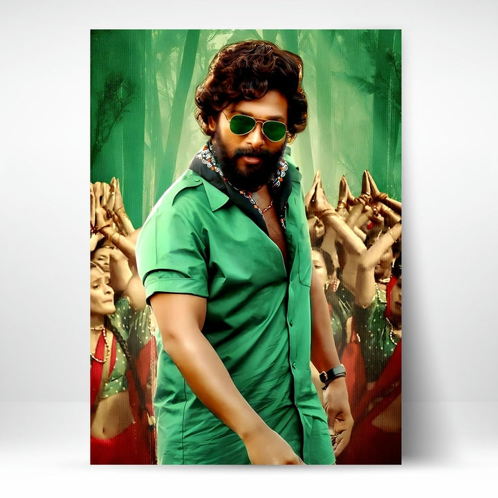 Metal Poster - Allu Arjun AA04