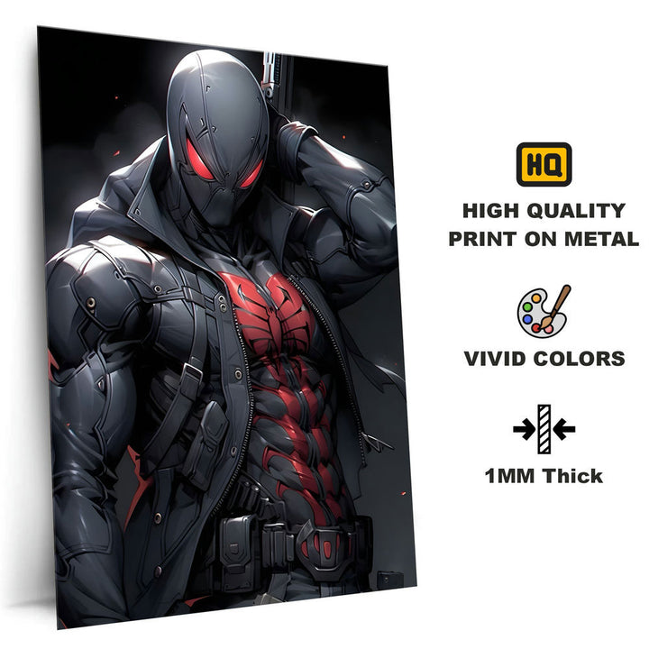 Metal Poster - Superhero Spiderman SM02