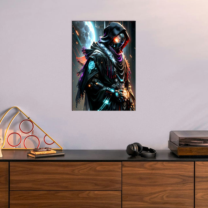 Metal Poster - Superhero Metal Suit