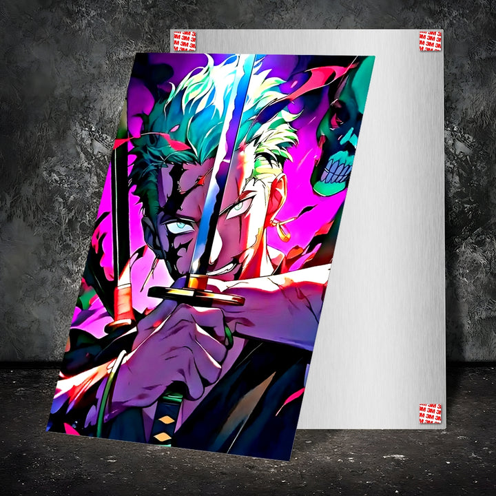 Metal Poster - One Piece Roronoa Zoro OP52