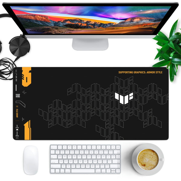 Anti-Slip Desk Mat Gaming Mouse Pad - TUF Gaming Hexagonal Pattern