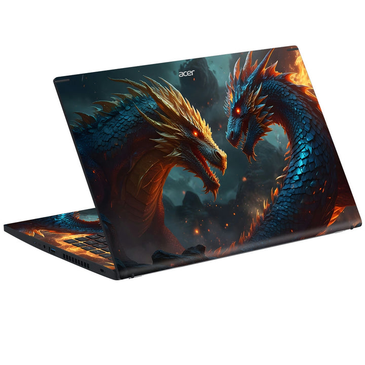 Acer Laptop Skin - Dragon Fight