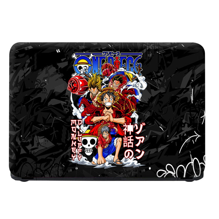 Laptop Skin - One Piece Anime Action DS4