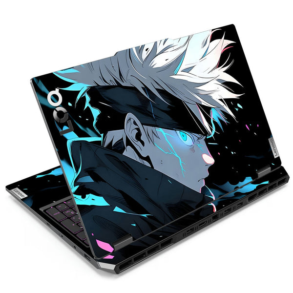 Lenovo LOQ Laptop Skin - Satoru Gojo Acid Blue Eyes Jujutsu Kaisen